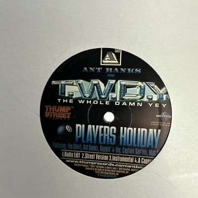 Ant Banks The Whole Damn Yey Players Holiday 12