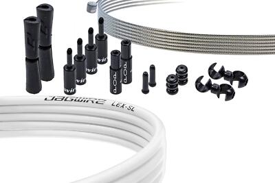 JAGWIRE Pro Shift Kit PCK503 Schaltzugset Set Aussenhülle Innenzug Weiss