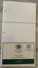 Windsor  Browne 4" x 6" Photo Refill Pages 10 Sheets 20 Pages 91238 - New