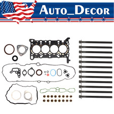 Head Gasket Bolts Set Fit For 2016-2019 Chevrolet Cruze 1.4l 1.5l L4 Dohc 16v