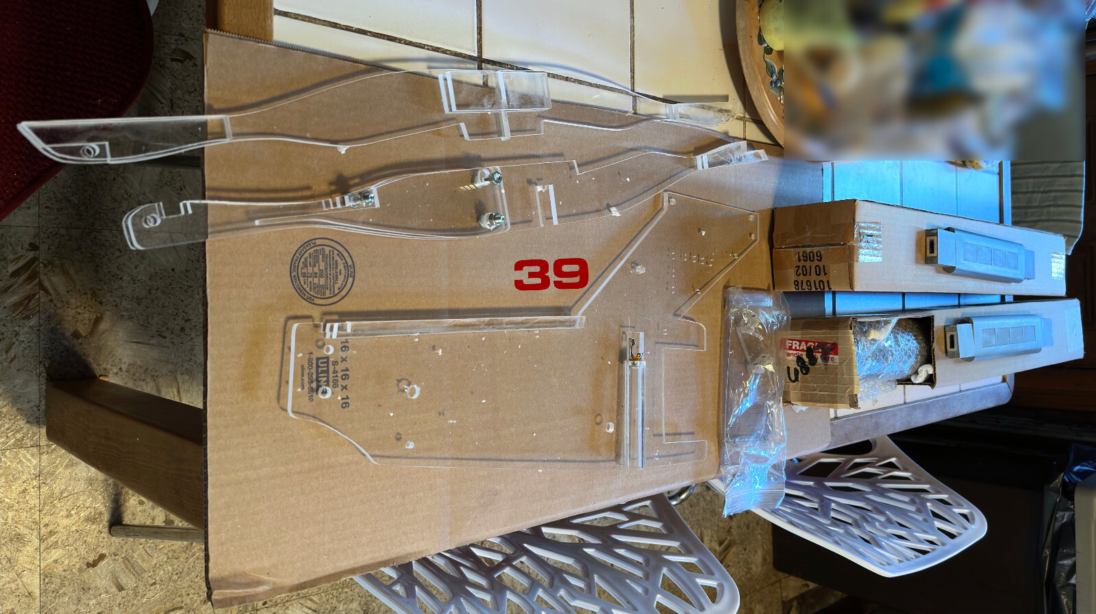 66inch (5.5 feet, 1.7 meters) Star Trek Starship Enterprise fiberglass