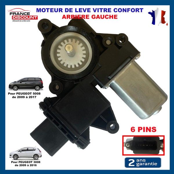 Temic + Motor Komfort FüR Fensterheber Hinten Links FüR 3008 5008 -1607675380-image