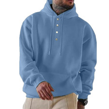 Fall/ Winter Men's Hoodies Sweatshirts Long Sleeve Sports Casual Pullover Tops