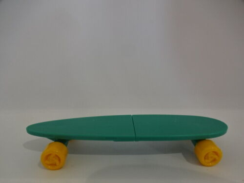 Miniatur " Skateboard / Grünes Modell mit gelbe Räder  - Bild 1 von 1