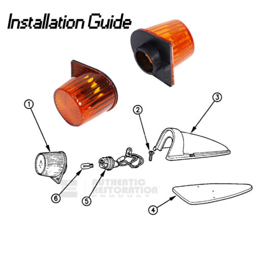 5 piezas para Dodge CHRYSLER D250 marcador de cabina techo espacio libre lente 3738011 - Imagen 7 de 9