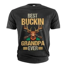 Men's Best Grandpa Tshirt best buckin' grandpa tee shirt Father's day gift shirt