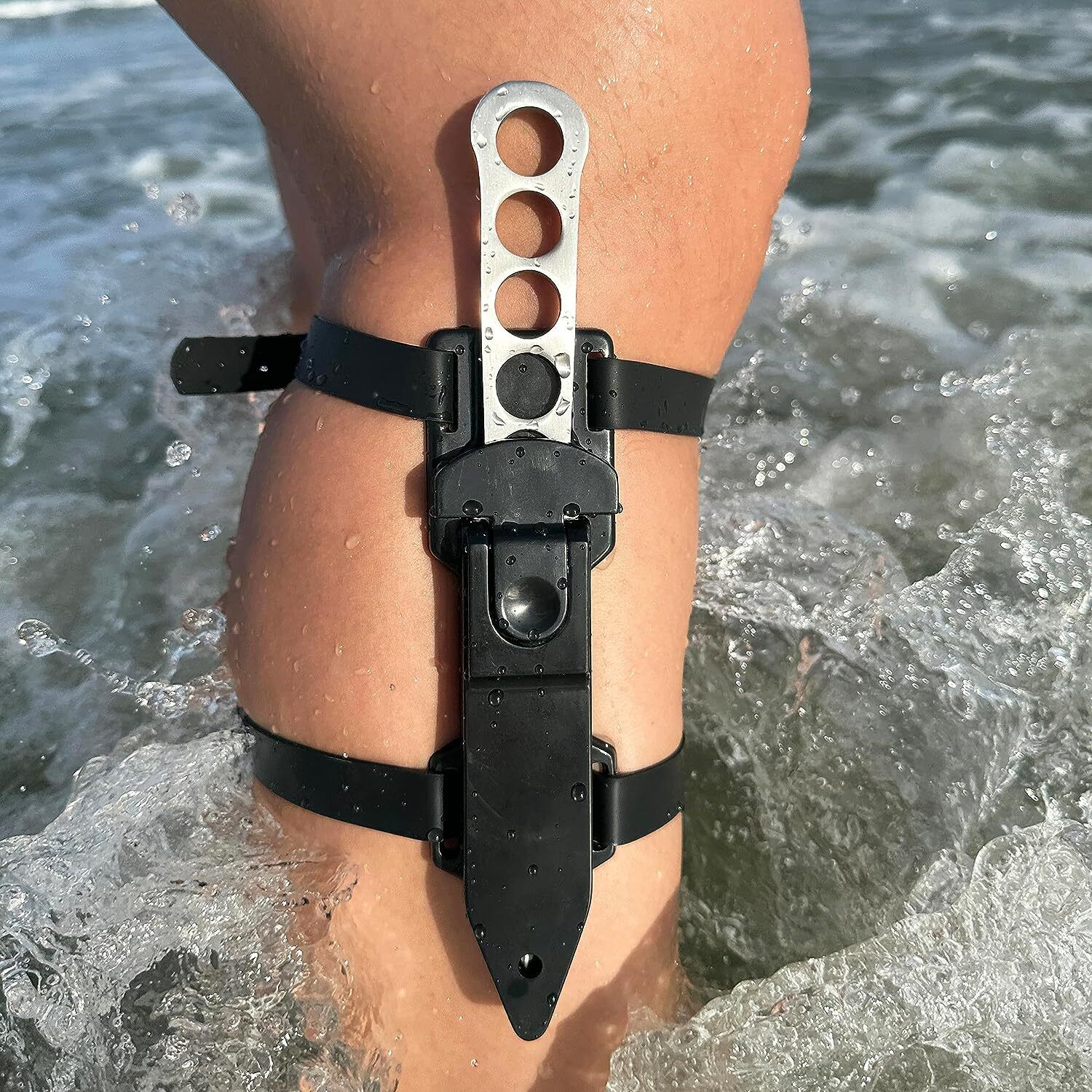 Dive Knife – 9 Scuba Diving Knife with Sheath and Leg Strap