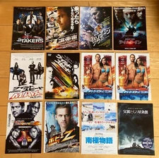 PAUL WALKER Japan mini-poster 12 Fast Furious TAKERS Timeline BOBBY Z Vehicle 19