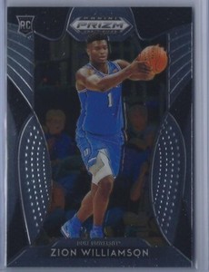 2019 Panini Prizm Draft Pick Zion Williamson #64