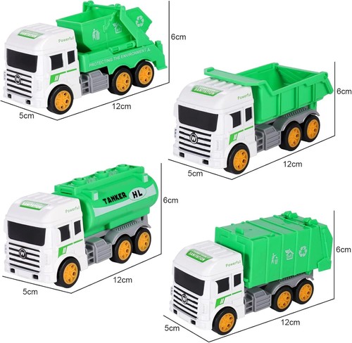 Feuerwehrauto Technik Fahrzeug Öko-Hygiene Autos Spielzeug Junge Geschenk Spielzeug für Kinder - Bild 18 von 23