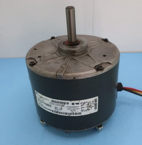 GE Genteq 5KCP39FF Y586S HC33GE240A Condenser Fan Motor 1/10 HP 208-230V 800 RPM