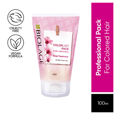 Biolage Colorlast Professional Deep Treatment Pack, Moisturizes & Hydrates 100ml