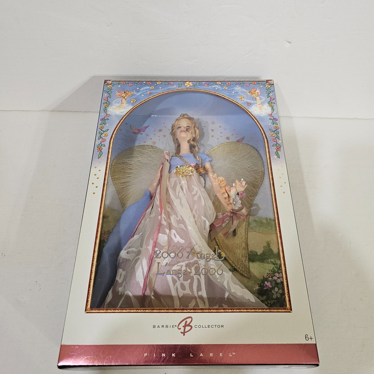 Angel Barbie 2006 Golden Angel PINK LABEL NIB J0973 | eBay Angel Barbie 2006 Golden Angel PINK LABEL NIB J0973 | eBay