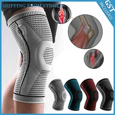 Knee Brace Knee Compression Sleeve Professional Sports Silicone Knee Support