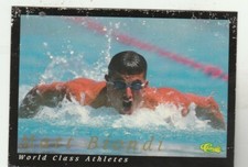 FREE SHIPPING-POOR-1992 Classic World Class Athletes #4 Matt Biondi Team USA 