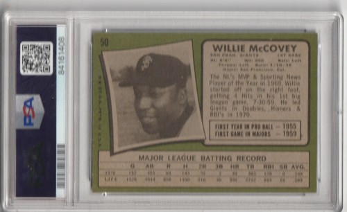 1971 Topps Baseball Stars PSA 2-6 Centered New Slab U Choose Set Break MR24 - Picture 13 of 25