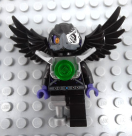 Lego Rizzo Legends of Chima Raven Tribe loc007 Minifigure from set 70003