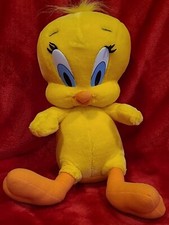 Vintage 1997 Tweety Bird 11" Plush Looney Tunes. Play by Play