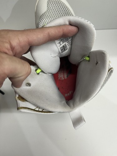 Under Armour UA HOVR Highlight Ace Elite Women's Volleyball Shoes White Gold 9 - 第 9/19 張圖片