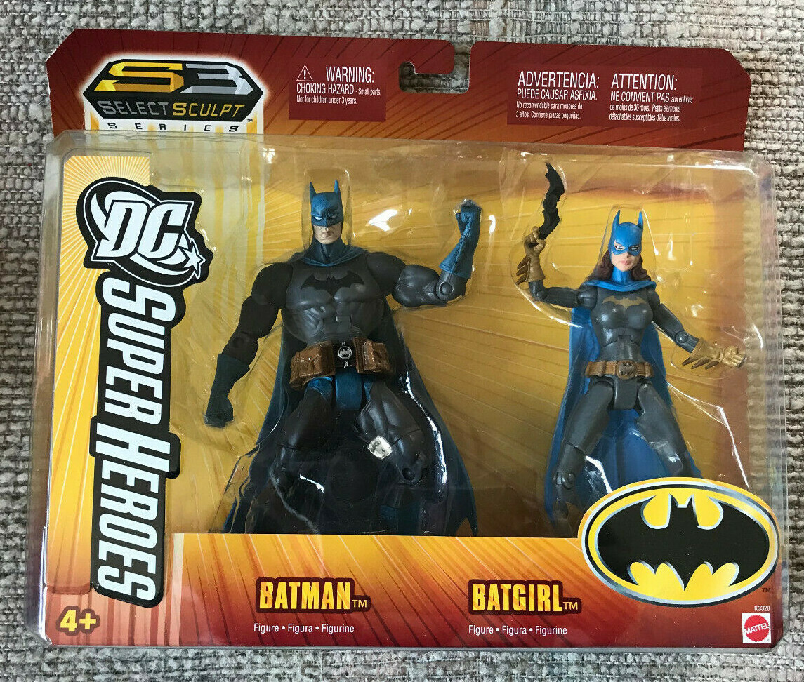 DC Batman Super Heroes Mattel Select Figure Series Sculpt &amp