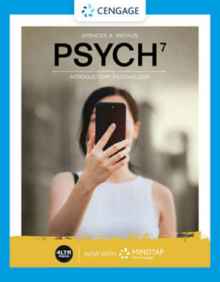 PSYCH (MindTap Course List) - Paperback By Rathus, Spencer A - GOOD