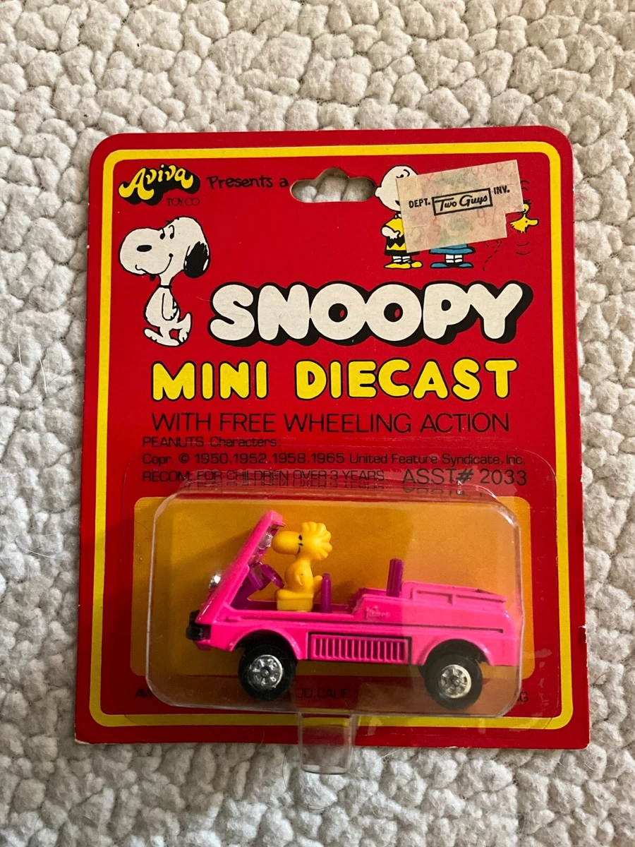 Snoopy Diecast Car In Vintage Manufacture Diecast Cars, Trucks