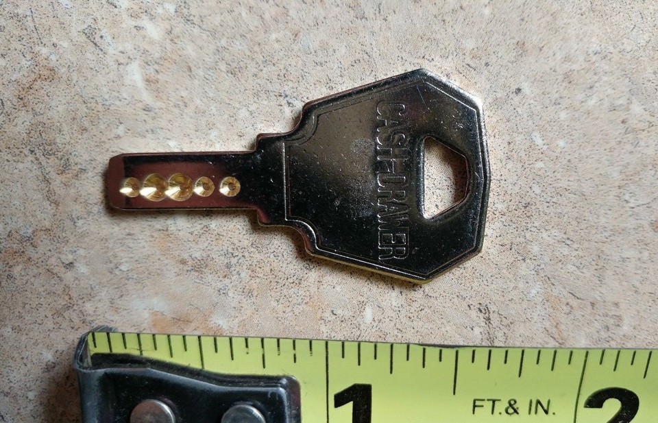 M-S 201 Cash Drawer Lock & Key Set For EP-125 & EP-127 Series MS - Foto 13