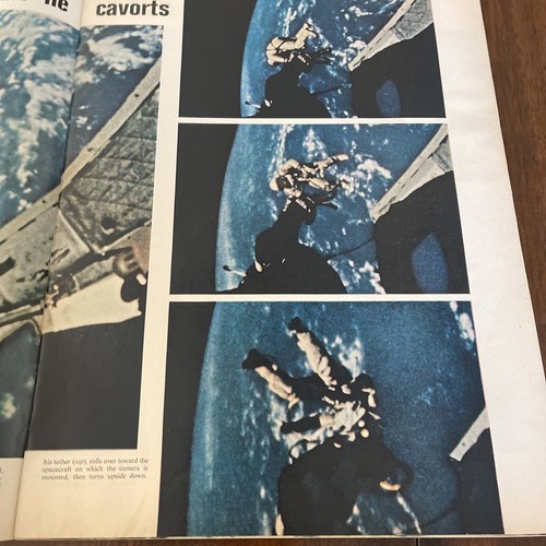 LIFE MAGAZINE JUNE 18 1965 The Space Walk 16 PAGES OF  COLOR Michelangelo - Bild 4 von 6
