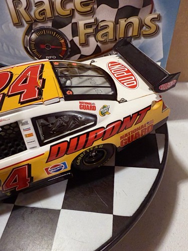 RARE* AUTOGRAPHED Jeff Gordon #24 Pepsi Challenger Retro 2009 1/24 COT Diecast - Picture 8 of 15