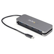 Image of StarTech.com ~4 Port USB C Hub - 4x USB-A - USB 3.0 Type-C Hub - USB 3.2 Gen 1 (