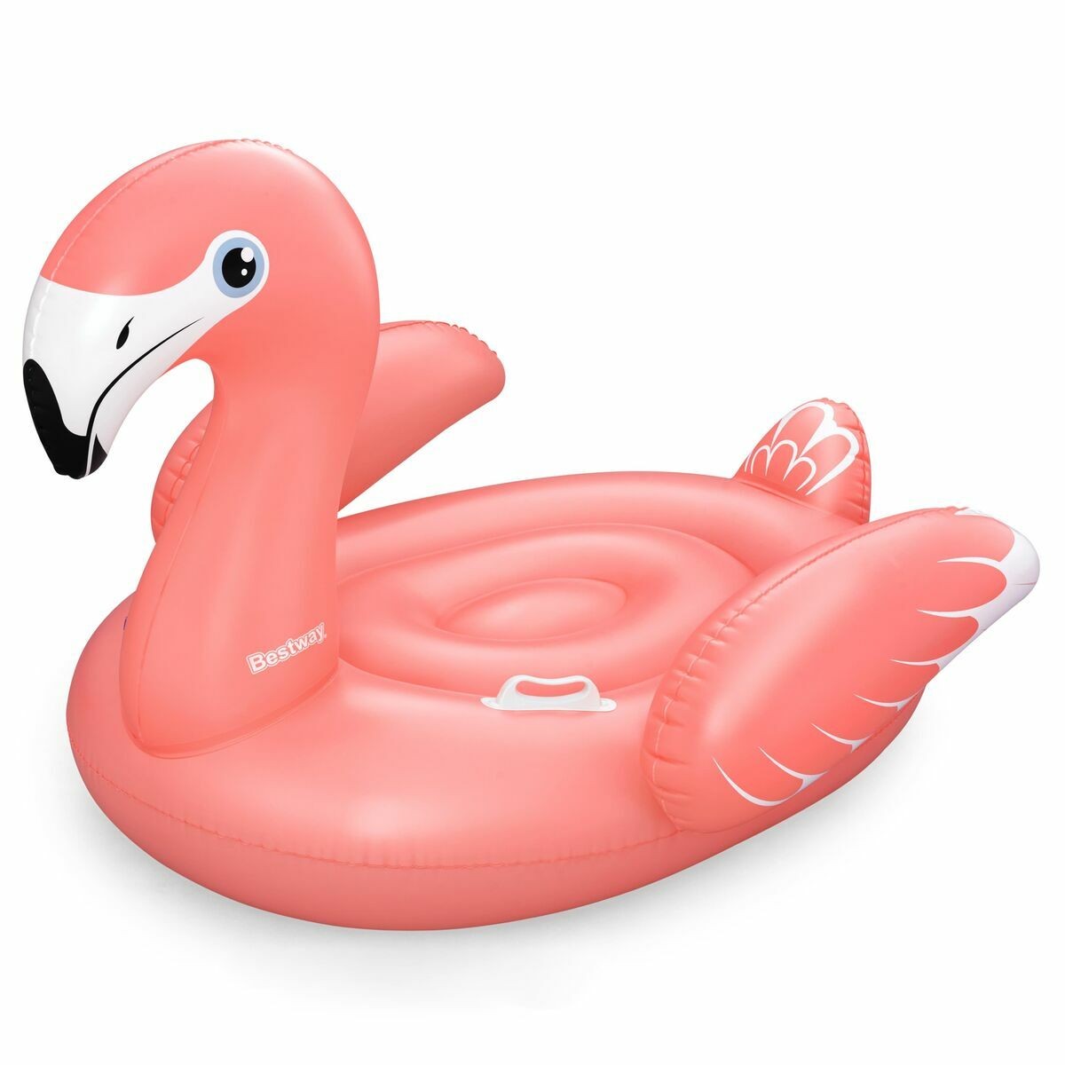 Bestway Gonfiabile Flamenco con Maniglie 168x120 cm +3 Anni Spiaggia e Piscina