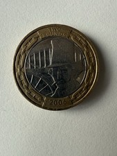 Isambard Kingdom Brunel 2006 Two Pound Coin £2 Circulated