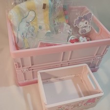 LARGE SANRIO ANIME LOT MY MELODY HELLO KITTY KUROMI CUP CASE MIRROR TOOTHBRUSH