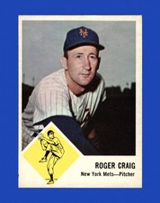 1963 Fleer Set-Break # 47 Roger Craig EX-EXMINT *GMCARDS*