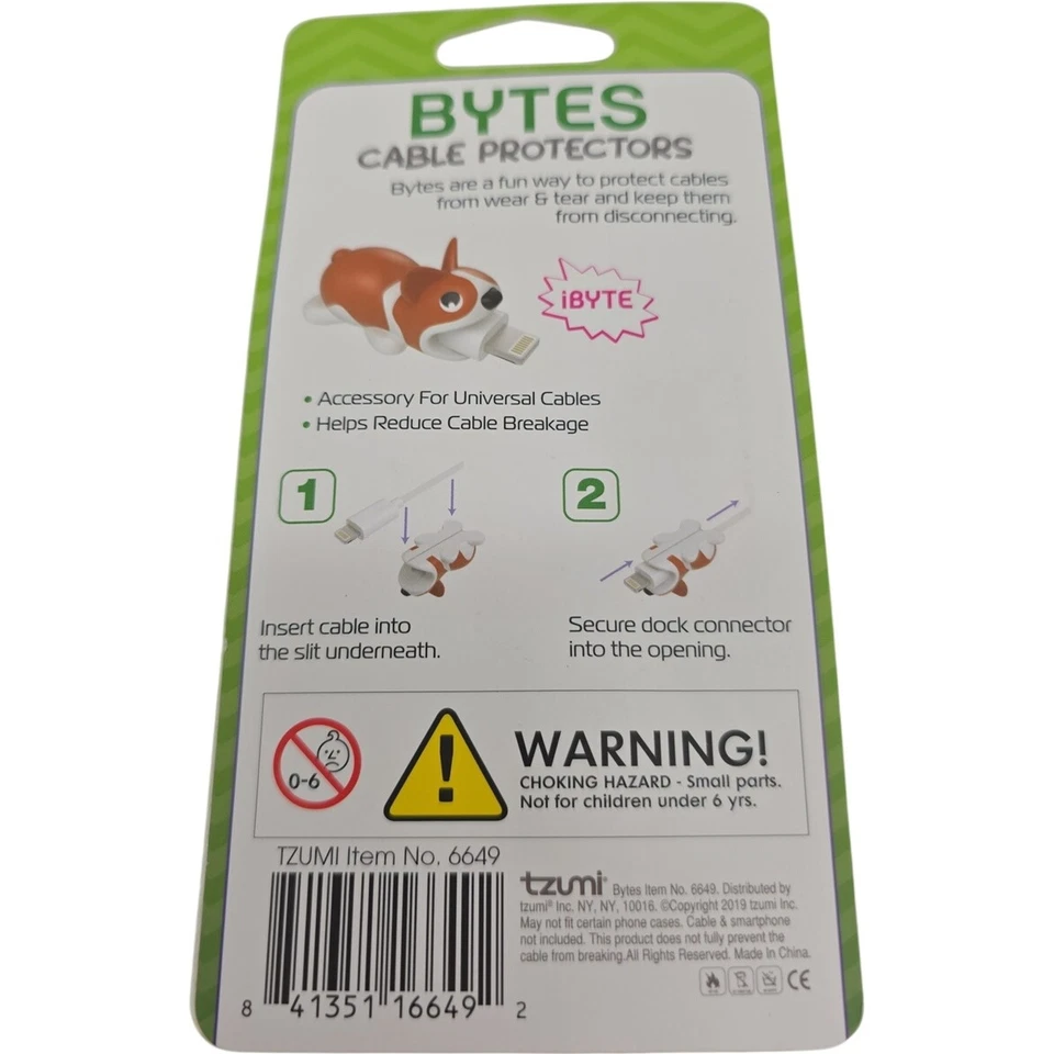 Protectores de cable Bytes universales ligeros multicaracteres Tzumi Foto 2 de 2