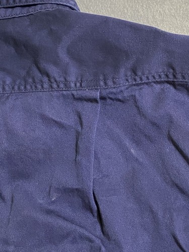 Camisa de Trabajo Negra Stallion FR Manga Larga Resistente al Llama Talla L Azul Soldadura - Imagen 19 de 22