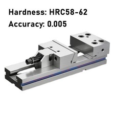 Precision  CNC  Milling  Modular  Vise  GT100 4" 100mm  Jaw Width  0.005mm