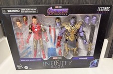 NEW-Hasbro Marvel Legends Series The Infinity Saga 6 Iron Man Mark 85 vs Thanos