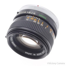 Canon FD 50mm f1.4 S.S.C Fast Prime Lens EXC