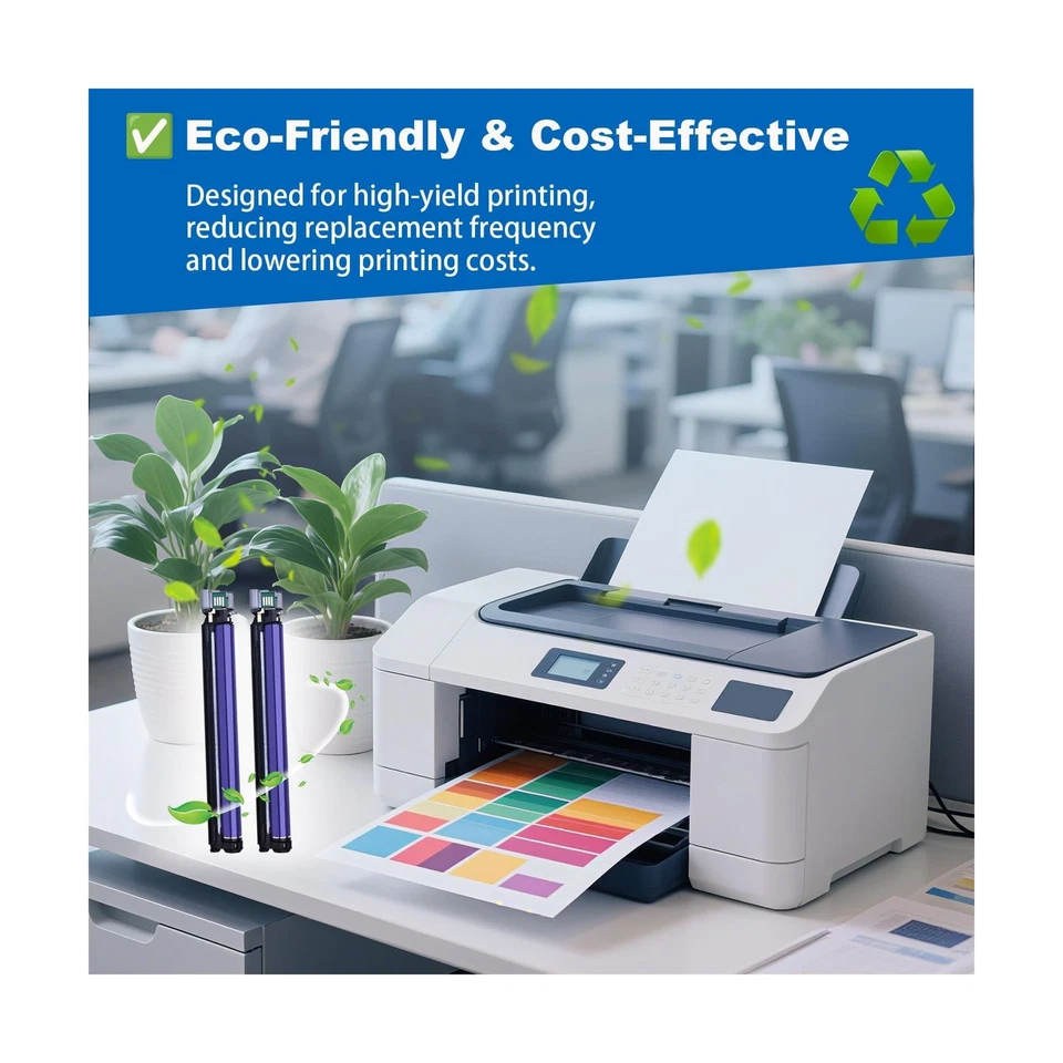 013R00662 7525 Drum Unit 2-Pack Replacement for Xerox WorkCentre 7525 7530 75... - Image 4 of 4