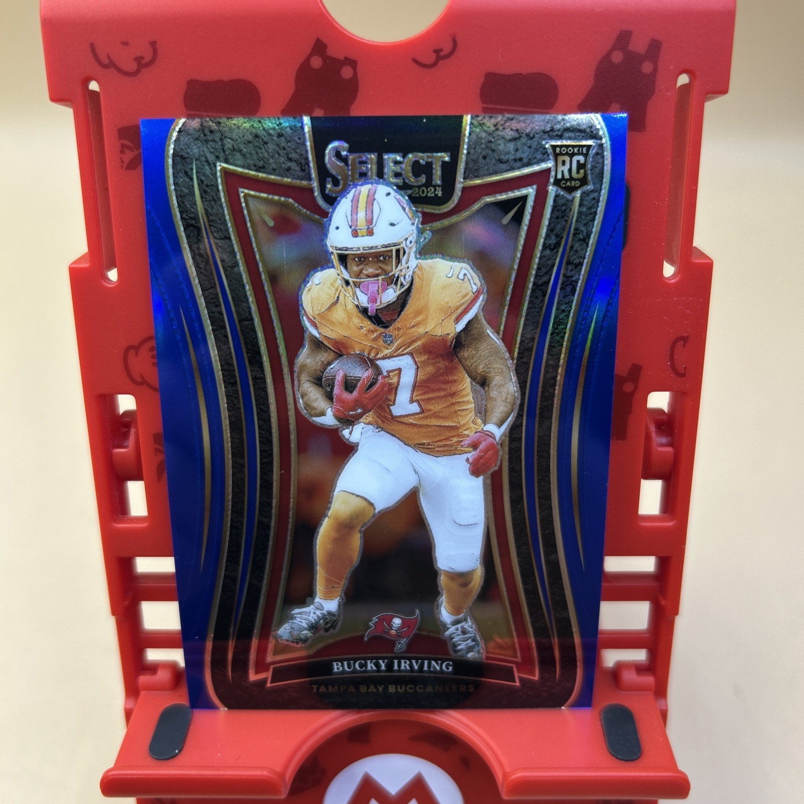 2024 PANINI SELECT BUCKY IRVING 67/99 SUITE LEVEL RC BLUE PRIZM #313 Buccaneers