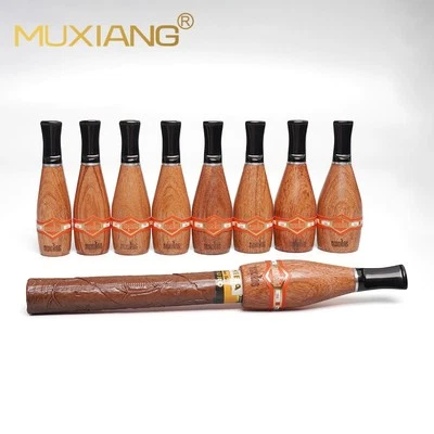 MUXIANG Palisander Zigarrenspitzen Halter 9mm Filter Zigarrenmundstück halter 42-67 Ring
