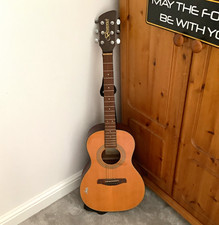 Brunswick Children’s 6-String Right-Handed Acoustic Guitar, Natural Wood