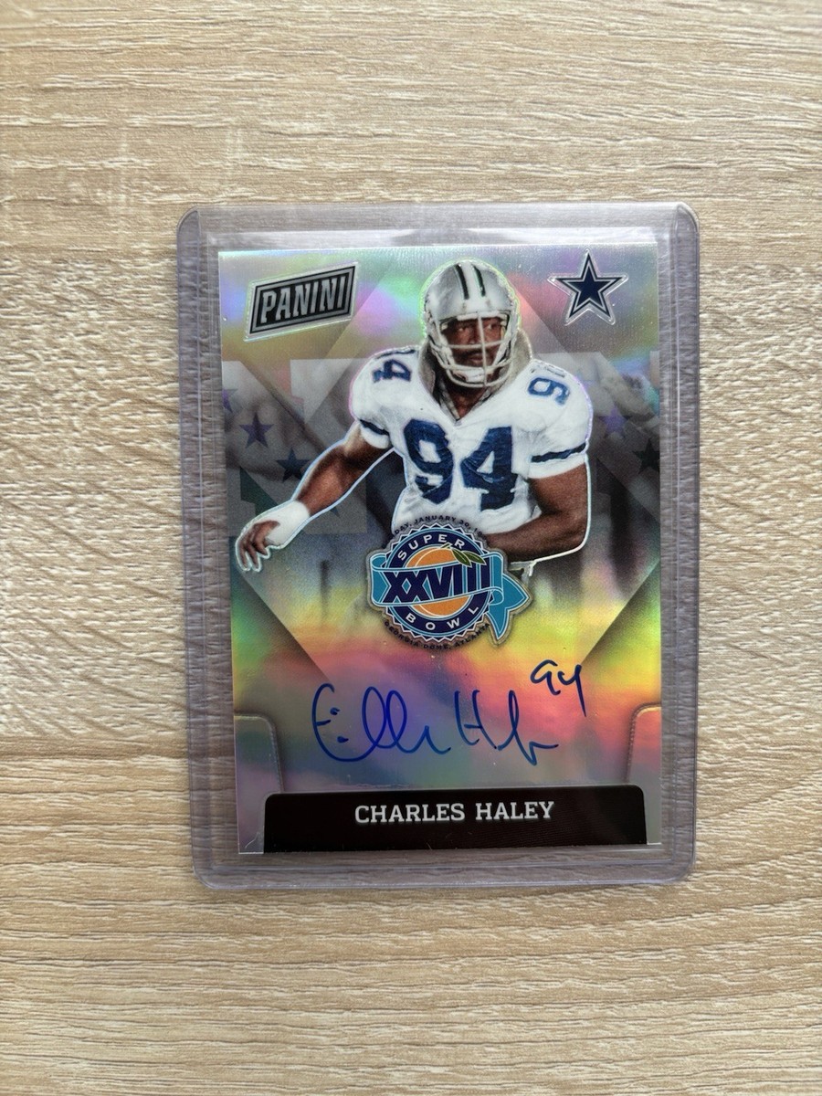 2020 Panini Prizm - Super Bowl Signatures Charles Haley #SBXXVII