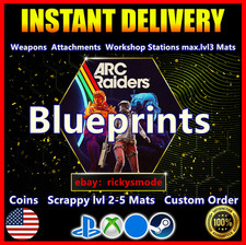 ARC RAIDERS🔥BLUEPRINTS✅All Workbench Mats✴️COINS MATERIALS🔥Fast Virtual Item🚀