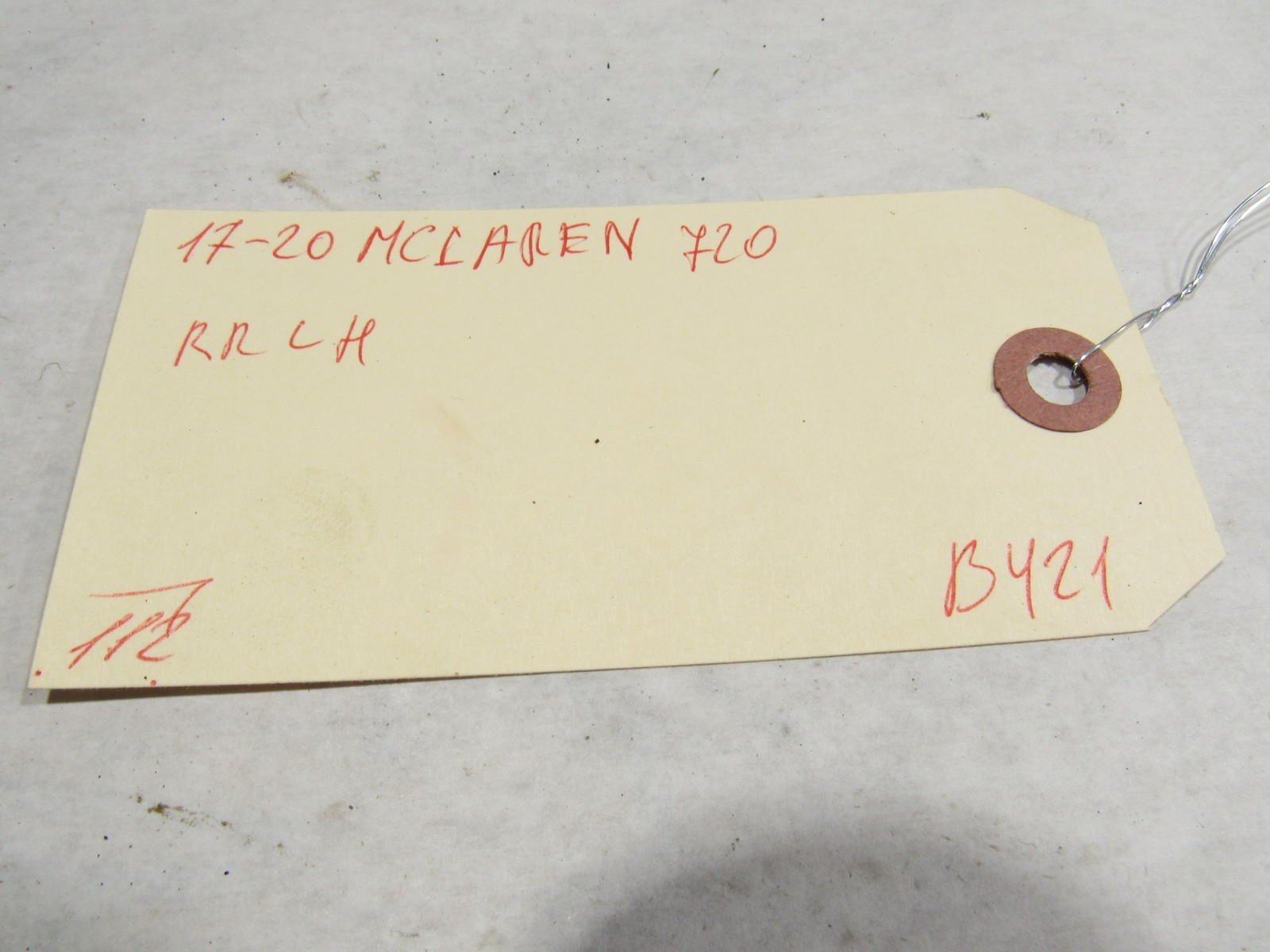 17 - 20 Mclaren 720S 720 2020 Rear Trunk Tonneau Hinge Hinges Set 2 PCS ;#3