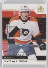 2018 SP Game Used Red Spectrum Premium Material 1/5 James van Riemsdyk Auto 00d2