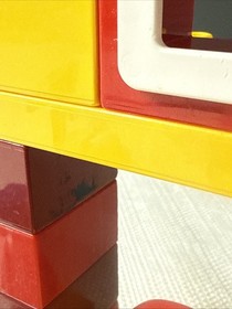 Lego DUPLO My First Fire Station #6138 Retired Includes Desk & &ldquo;Firehouse&rdquo; Block