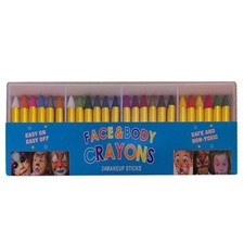 Body Pigment Safety Skin Crayons Face Body Painted Crayon Kids Cosplay Supply