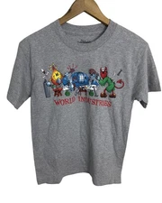 World Industries Youth Skateboard Gray T Shirt Size Medium NWT